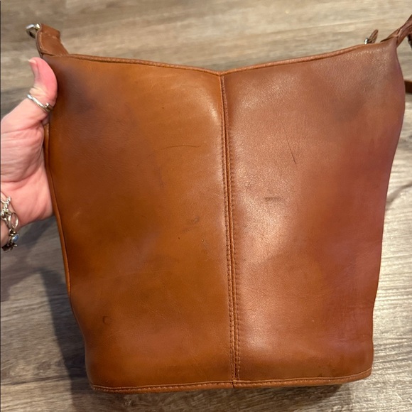 Vintage Etienne Aigner Brown Leather Crossbody Bag - Picture 4 of 15